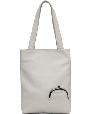 Yohji Yamamoto Clasp Tote - Black