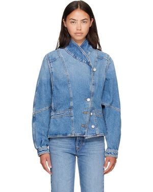 Isabel Marant Dolie Denim Jacket - Blue