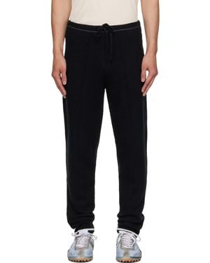 Maison Margiela Wool Track Trousers - Black