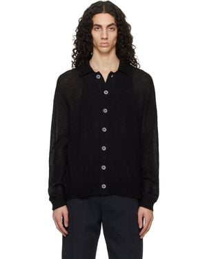 Studio Nicholson Hamto Kint Cardigan - Black