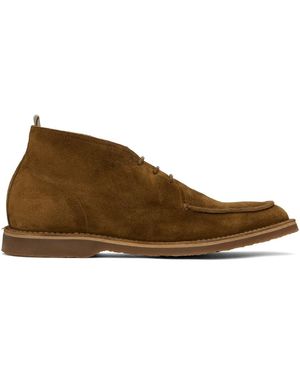 Officine Creative Brown Kent 002 Boots - Black
