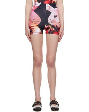 Chopova Lowena Ssense Exclusive Face Shorts - Multicolour