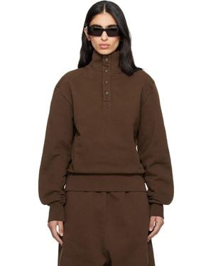 Entire studios Port Pullover Sweatshirt - Brown
