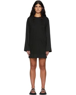 Raquel Allegra Jersey Phoebe Dress - Black