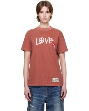 ANDERSSON BELL 'Love' T-Shirt - Red