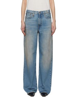 R13 D'Arcy Loose Jeans - Blue