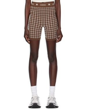 Amiri Ma Quad Seamless Sport Shorts - Black