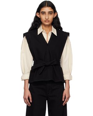 Lemaire ブラック Chasuble デニムベスト
