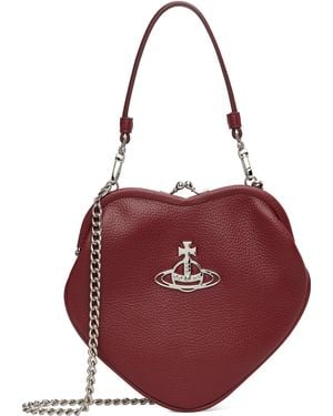 Vivienne Westwood レッド Belle Heart Frame バッグ