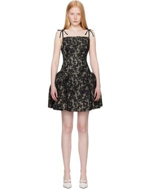 YUHAN WANG Ssense Exclusive Alicia Minidress - Black