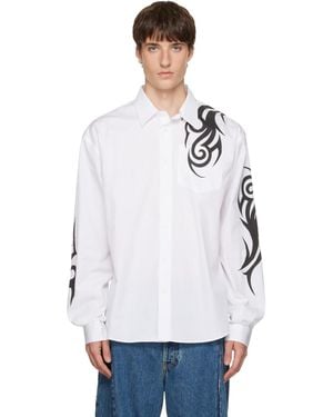 Vetements Graffiti Shirt - White