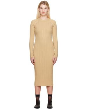 LVIR Cutout Midi Dress - Black