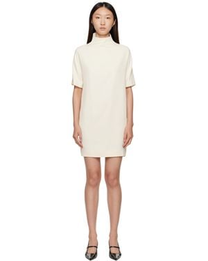 Loulou de Saison Off- Elton Short Sleeves Minidress - Black