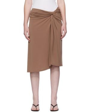 Paris Georgia Basics Elemental Ida Midi Skirt - Black