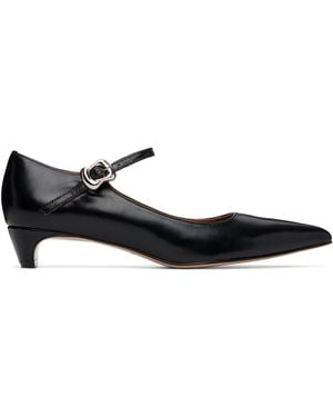 ShuShu/Tong Low-Heel Mary Jane Heels - Black