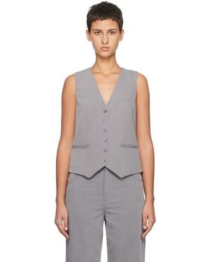 STAUD Brett Vest - Black