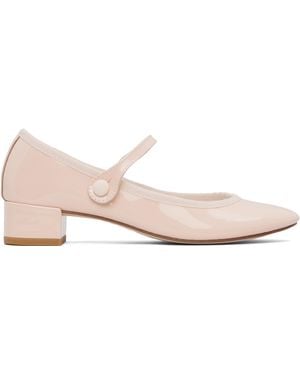 Repetto Rose Mary Jane Heels - Black