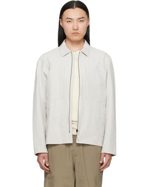 Veilance Off- Mionn Softshell Overshirt - White