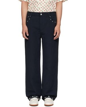 Valentino Studded Trousers - Black