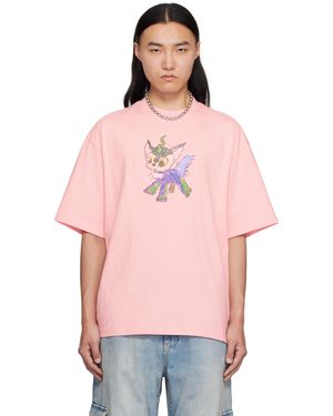 we11done T-Shirt Rose À Image