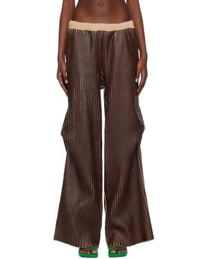 Stanley Raffington Ssense Exclusive Pants - Brown