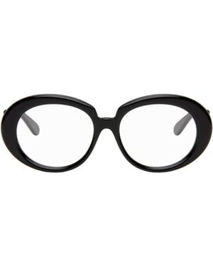Loewe ブラック Curvy メガネ