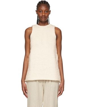 Puppets and Puppets Organic Cotton Jumper - White