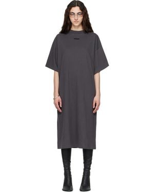 Fear Of God Long T-Shirt Midi Dress - Black