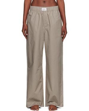 MAGNIBERG Taupe Dolce Pyjama Trousers - Natural