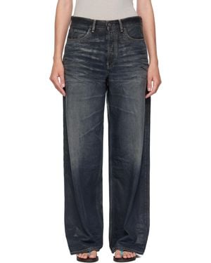 Acne Studios ブラック 1981 ルーズフィット ジーンズ