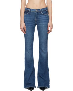 FRAME 'Le High Flare' Jeans - Blue