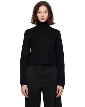 MM6 by Maison Martin Margiela Knitted Turtleneck - Black