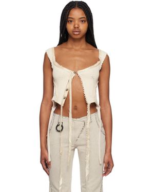 Hyein Seo Off- Slash Camisole - Black