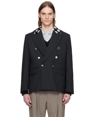 Charles Jeffrey Edinburgh Blazer - Black