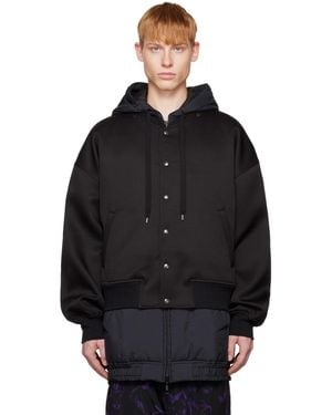 Y's Yohji Yamamoto Back Pocket Coat - Black