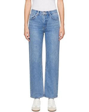 DUNST Slick Cigarette Jeans - Blue