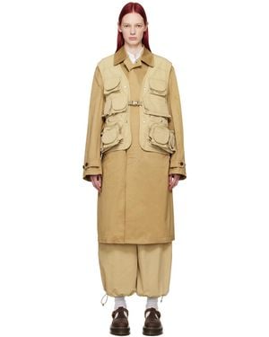 Junya Watanabe オーバーレイヤー コート - マルチカラー