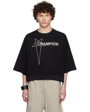 メンズ Rick Owens ブラック Championエディション Girdered