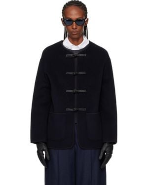 Rohe Double-Faced Wool Jacket - Blue