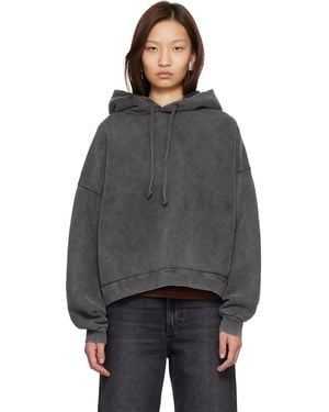 Acne Studios Logo Patch Hoodie - Black