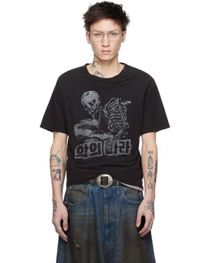 Lu'u Dan Slubby Jersey T-shirt - Black