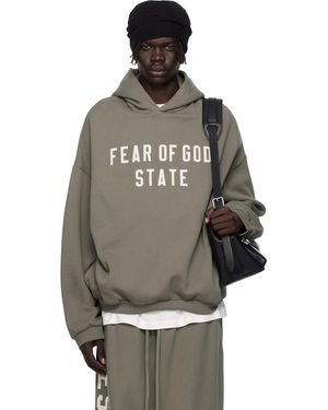 Fear Of God 90S Fit Fleece Hoodie - Black