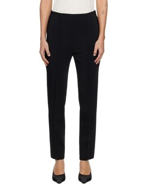 Rohe Cigarette Leg Trousers - Black