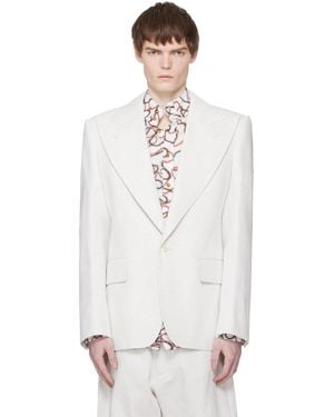 Vivienne Westwood Off- Sb Humphrey Blazer - White