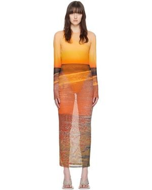 Louisa Ballou Sunset Maxi Dress - Black