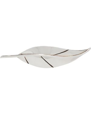 Sophie Buhai シルバー Leaf バレッタ - ブラック