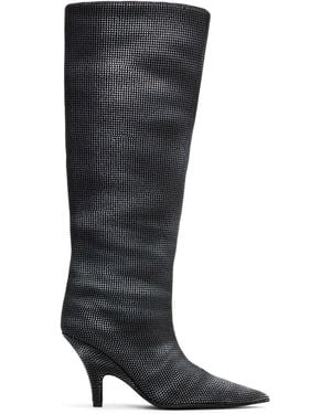 Alexander Wang Diablo 90Mm Tall Boots - Black