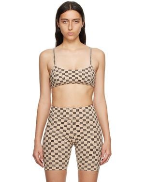 MISBHV Monogram Bralette - Black