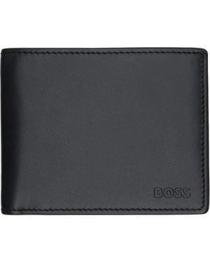 BOSS Emed Logo Coin Wallet - Black