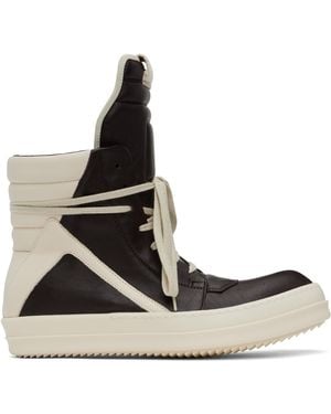 Rick Owens Off- Hollywood Geobasket Trainers - Black
